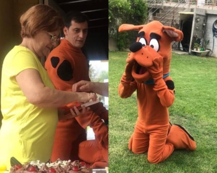 La historia detrás del viral: cómo se gestó la sorpresa de "Scooby Doo" a su mamá